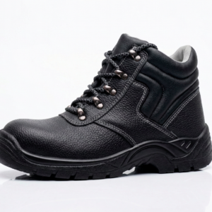 Professional Safety Shoe Genuine Leather With Steel Toe Cap