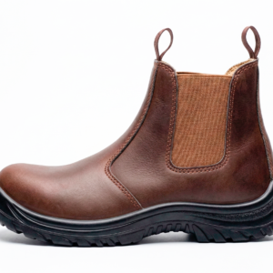 Premium Leather Safety Boot with European Standard Steel Toe Cap