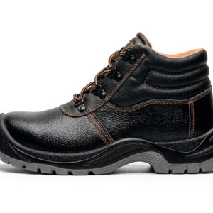Genuine Premium Leather Safety Boot With Protective Toe Cap